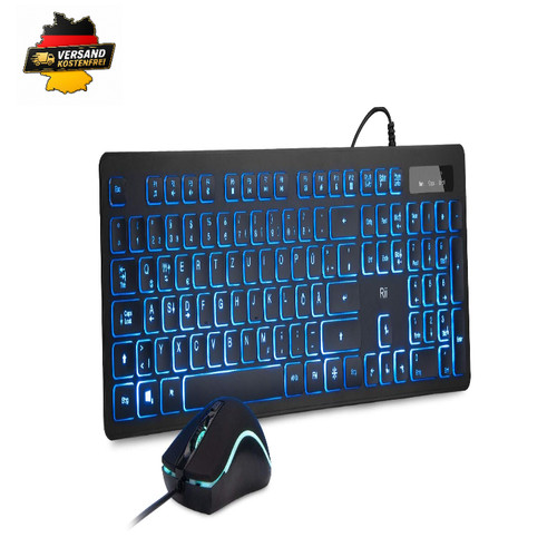 Rii gaming tastatur - gaming, set