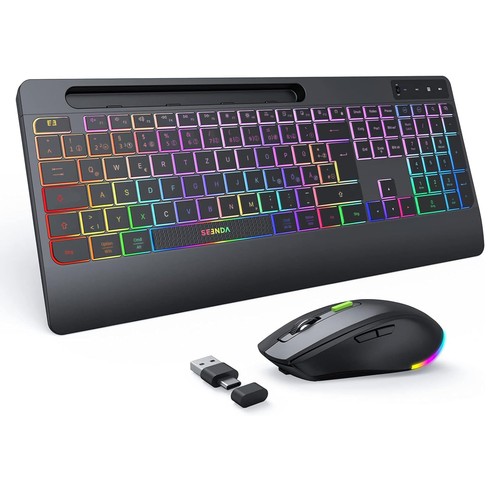 Kabelloses tastatur maus set - tastatur,