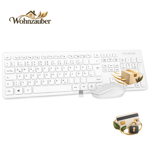 Kabelloses tastatur maus set - tastatur,