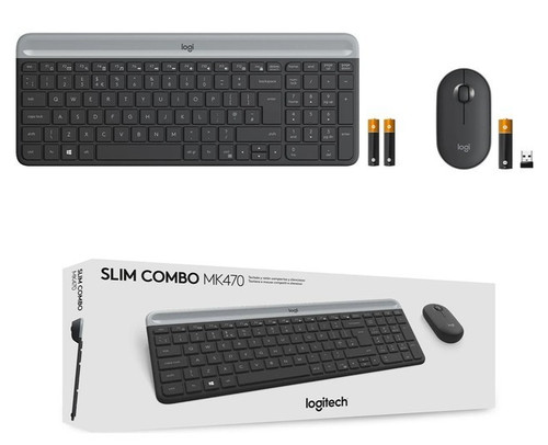 Logitech mk470 slim - mk470, combo
