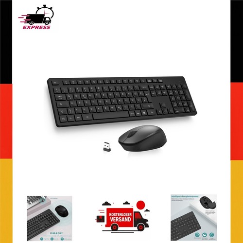 Kabelloses tastatur maus - kabelloses,