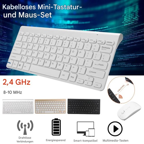 Kabellos tastatur und funkmaus - und,