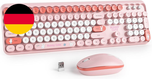 Kabellose tastatur und - tastatur, maus