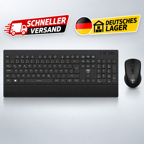 Kabellose tastatur maus set - kabellose,