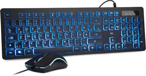 Gaming tastatur maus set - gaming, led